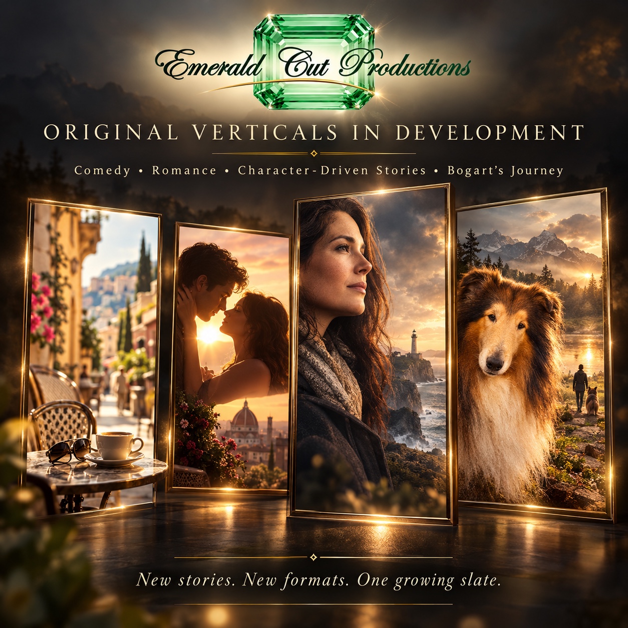 Emerald Cut Productions original verticals in development